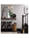 Зеркало арочной формы в чёрной раме Arch M Black (Арч) Smal 60*97 см в интернет-магазине зеркальной мастерской ЗЕРКАЛА-М фото 2 