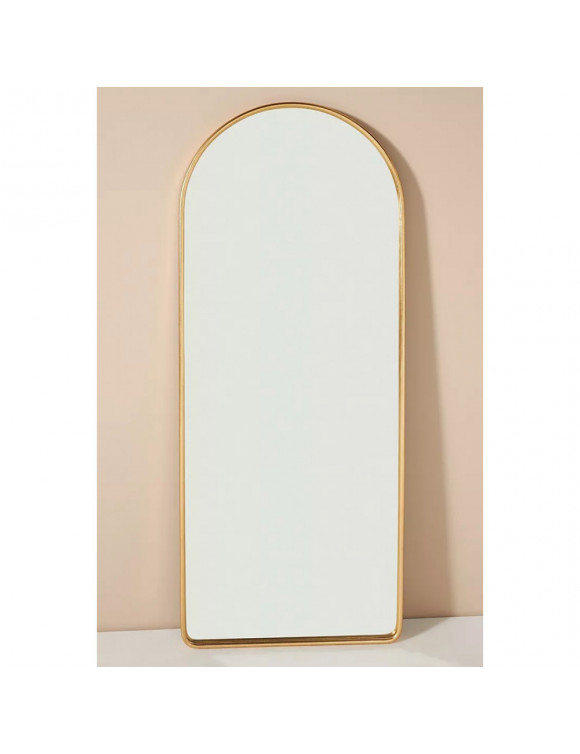 Зеркало арка в полный рост в золотой раме Arch XL Gold (Арч)  Smal 70*170 см в интернет-магазине зеркальной мастерской ЗЕРКАЛА-М фото